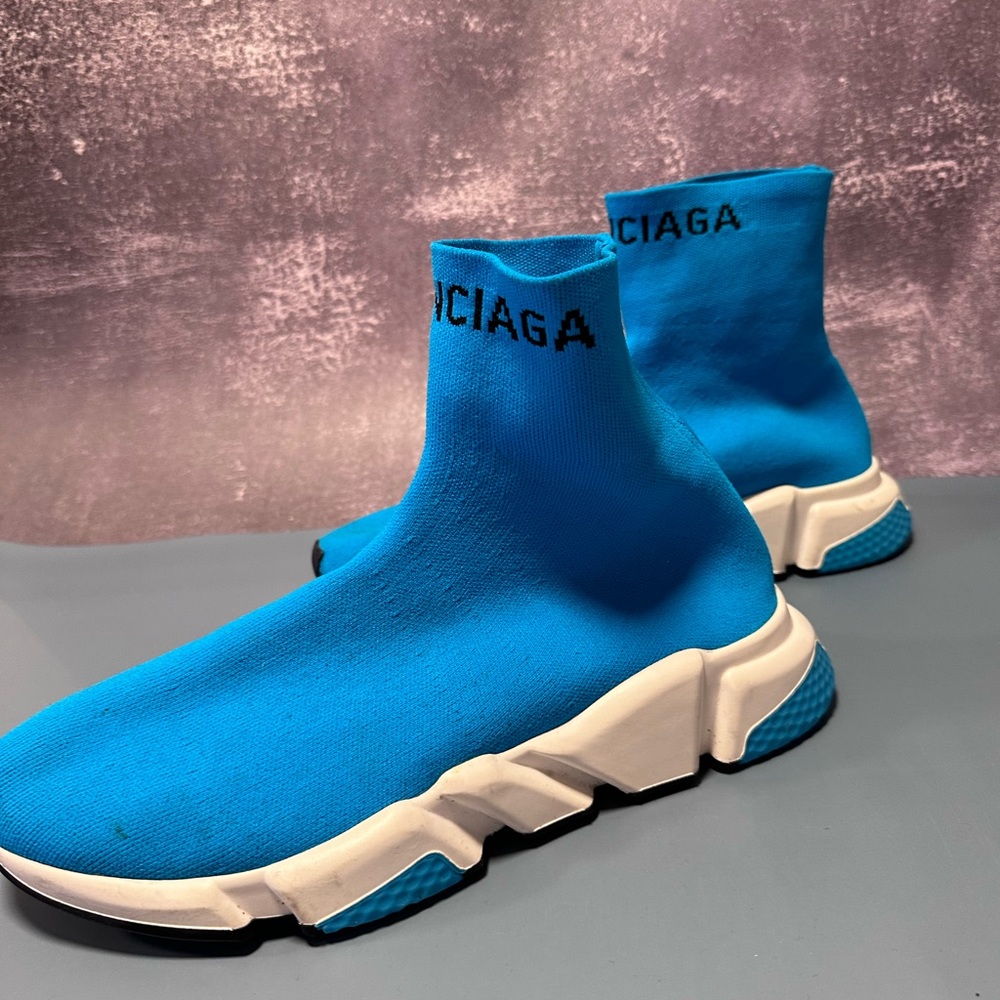Balenciaga Speed Sock ‘BLUE’